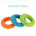 Силиконовое оборудование для захвата, о-образное кольцо для здорового захвата, упражнение, сила захвата, реабилитация рук, кольцо шар для кистей рук