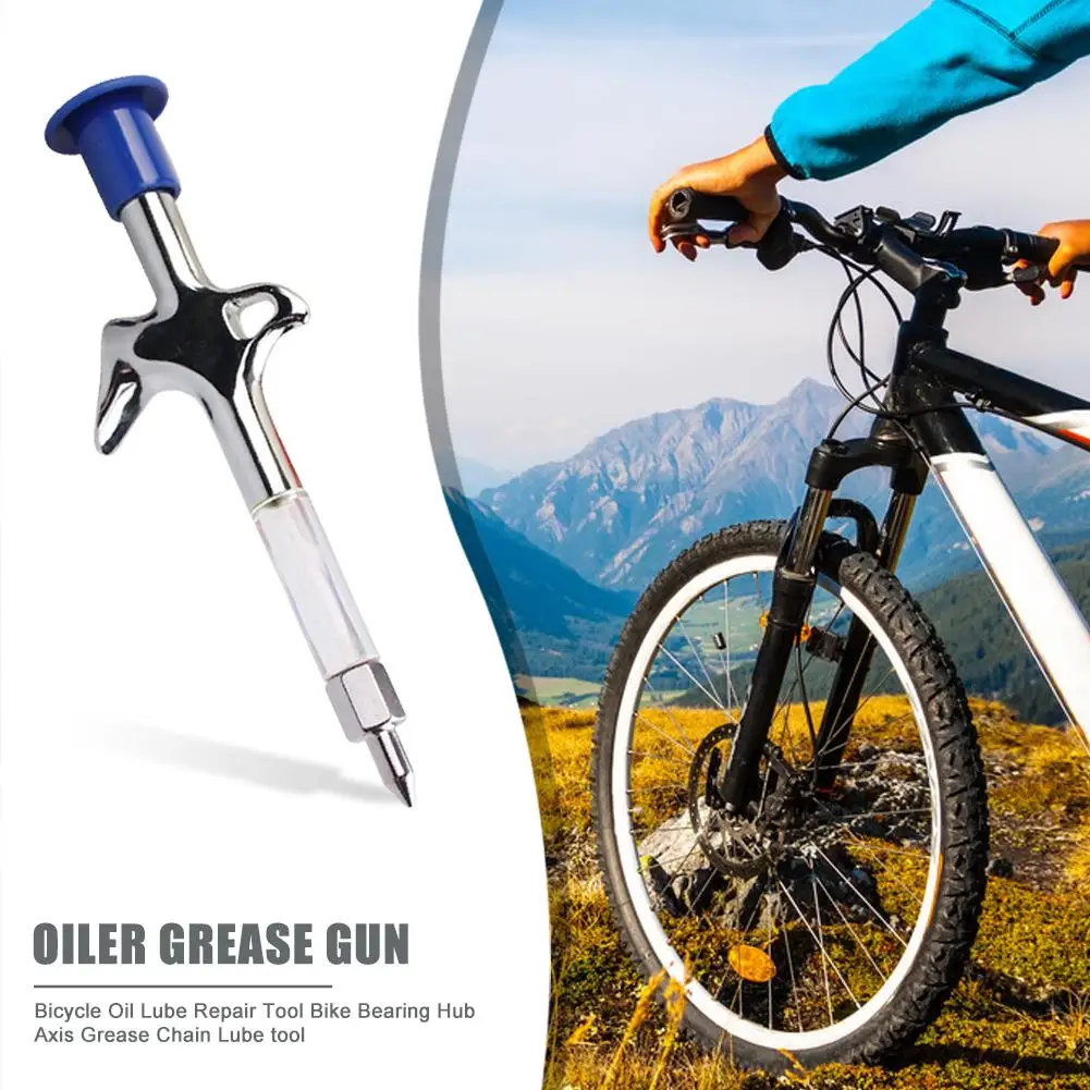 Алюминиевая смазка для велосипеда смазочный пистолет MTB горного инструменты