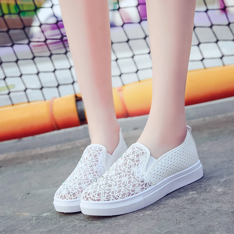 Tenis Mujer 2021 Tennis Shoes for Woman New Breathable Mesh Sneakers Female Platform Chaussure Femme Deportivas Jogging Trainers