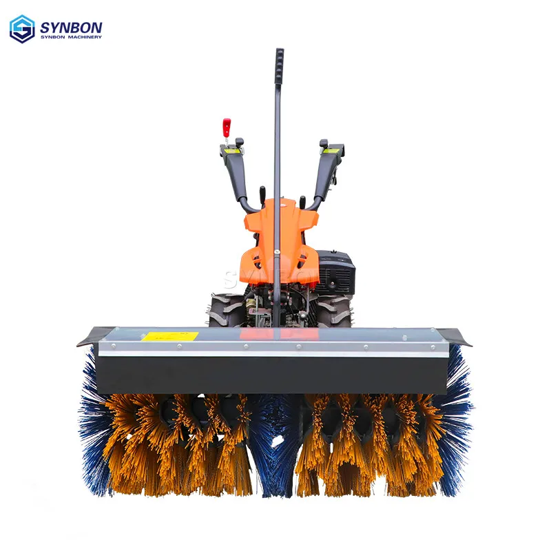 

SYNBON Mini Snow Blower Sweeper Gasoline Road Hand start Hand Push