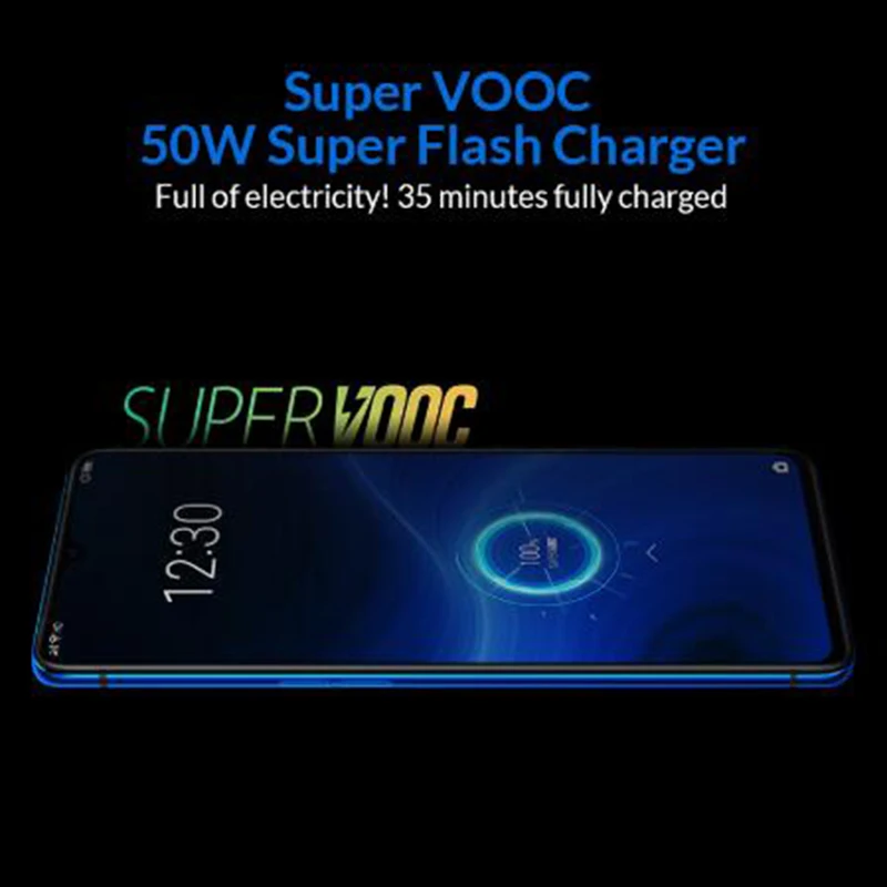 Realme X2 Pro 8 Гб 128 ГБ 6 5 дюймов мобильный телефон Snapdragon 855 Plus 64 мп Quad Camera NFC Смартфон OPPO