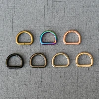 1 pcslot 20mm metal accessories d ring diy use for handbag bag purse strap belt buckle diy metal buckle hardware accessories