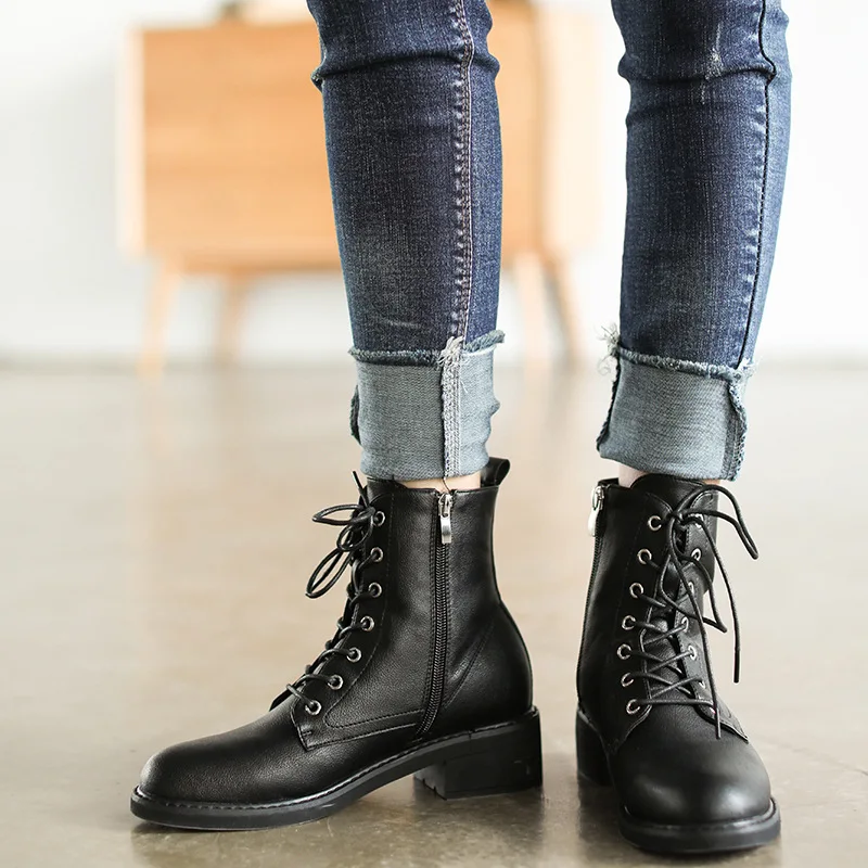 Осенние джинсы Для женщин большой Размеры тонкий типа ретро джинсовые штаны 2019