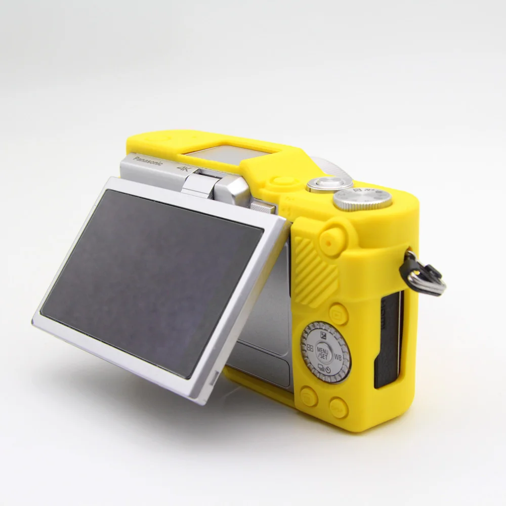 Портативный Силиконовый чехол из ТПУ резиновая сумка для камеры с полным