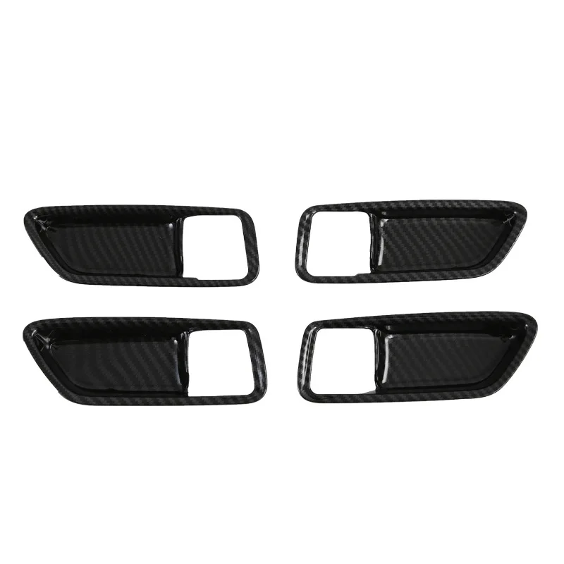 

Для TOYOTA Corolla 2019 для Levin 2019 4 шт. ABS Автомобильная дверная внутренняя ручка Защитная крышка Накладка молдинги автомобильный Стайлинг