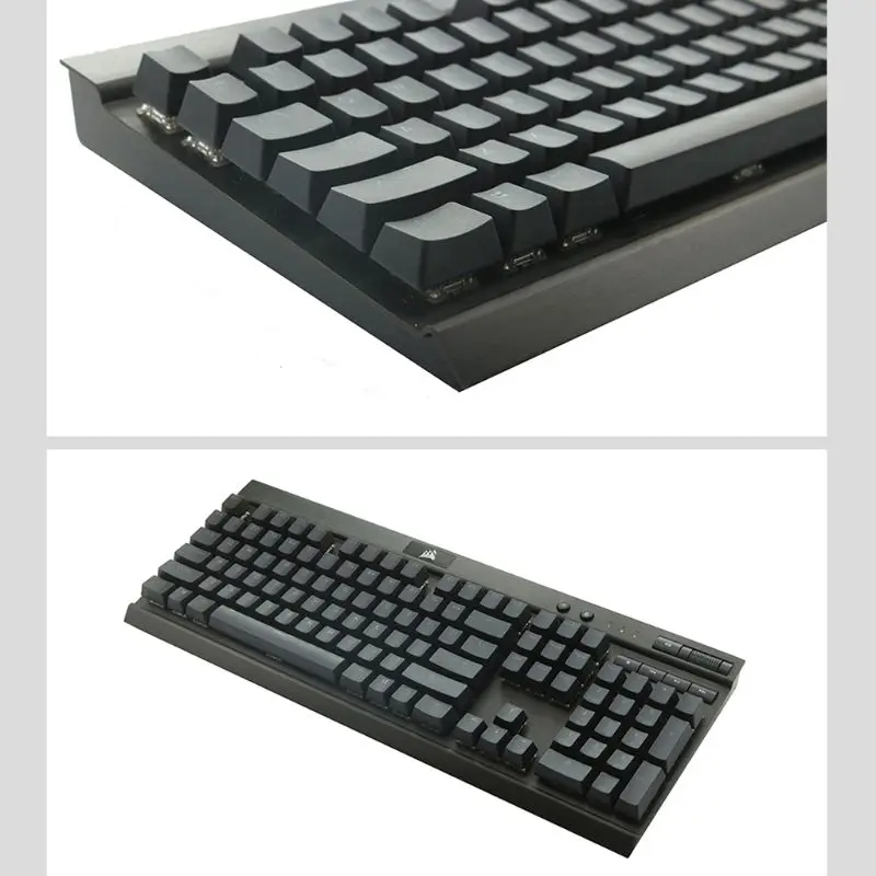PBT двойной выстрел с подсветкой 108 Top lit просвечивающий полупрозрачный колпачок