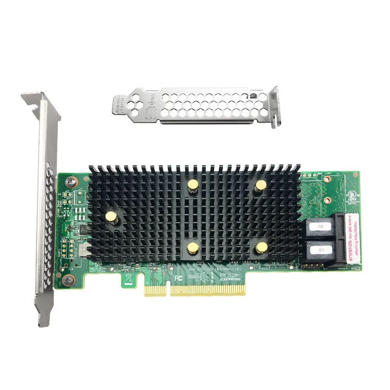 Контроллер Broadcom 9400-8I SATA + SAS NVMe SSD 8 портов PCIe3.1 X8 SFF8643 * 2 | Компьютеры и офис