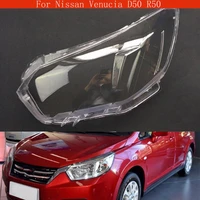 car headlamp lens for nissan venucia d50 r50 car replacement auto shell cover