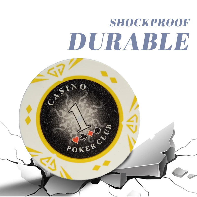 Набор фишек для Покера из глины фишки казино алмазные монеты развлекательные