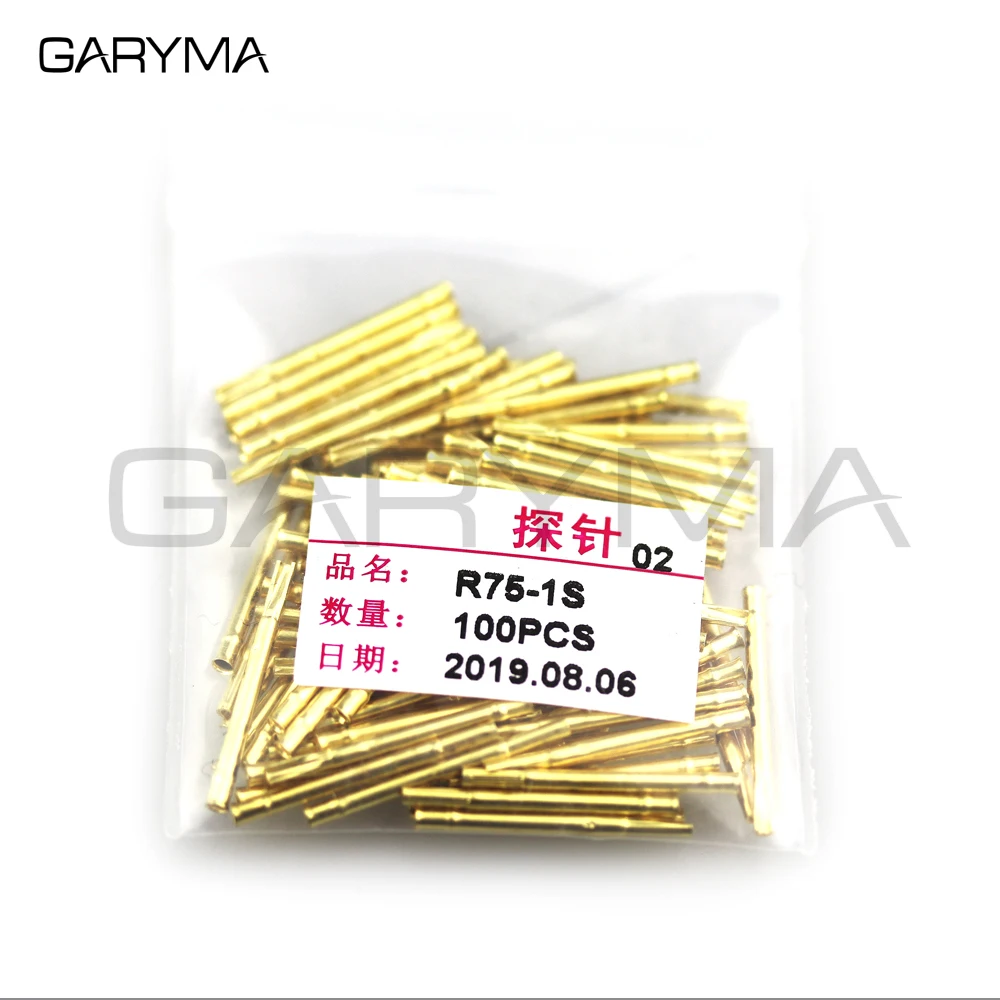 100Pcs in a Pack R75-1S Test Probe Pogo Pin Receptacle Length 26.5mm Tool | Инструменты