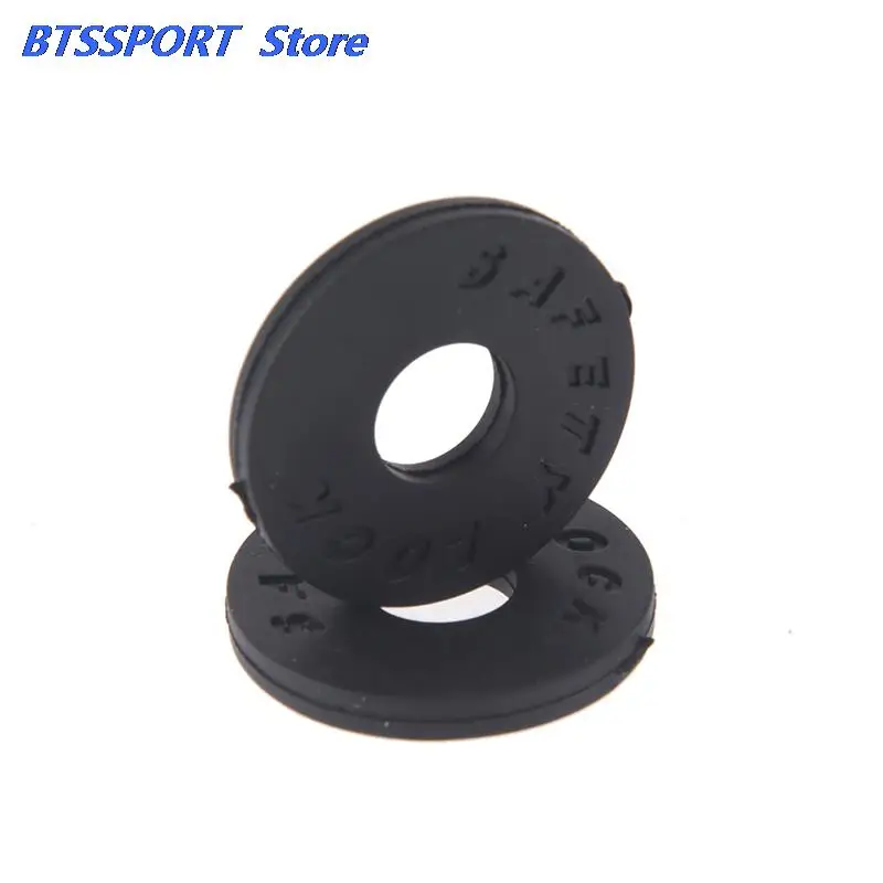 2Pcs Guitar Strap Block Rubber Safety Lock Washer Acoustic Electric Bass Ukulele Accessories | Спорт и развлечения