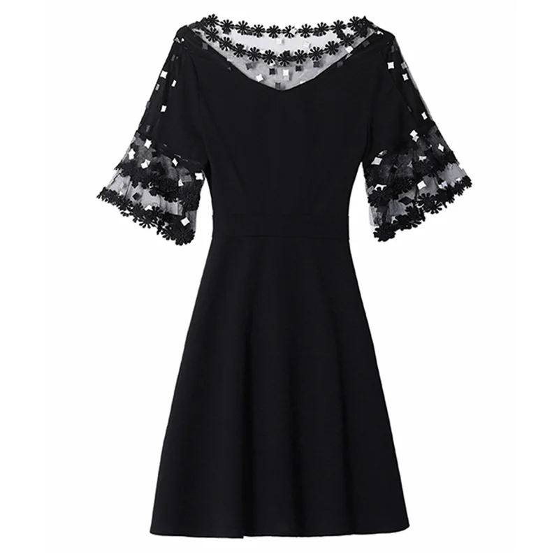 Женское Сетчатое платье в стиле пэчворк облегающие повседневные свободные