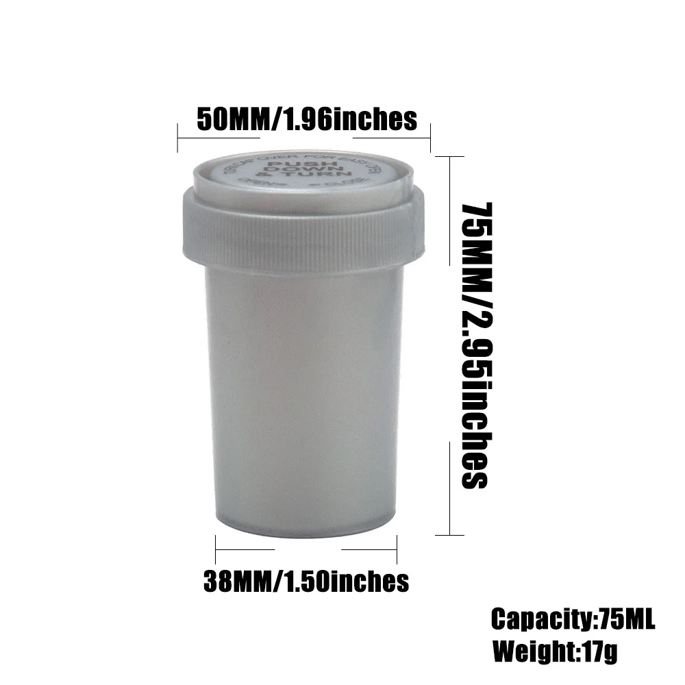 HORNET 20 Dram контейнер для флаконов с пуш апом и поворотом акриловый пластиковый