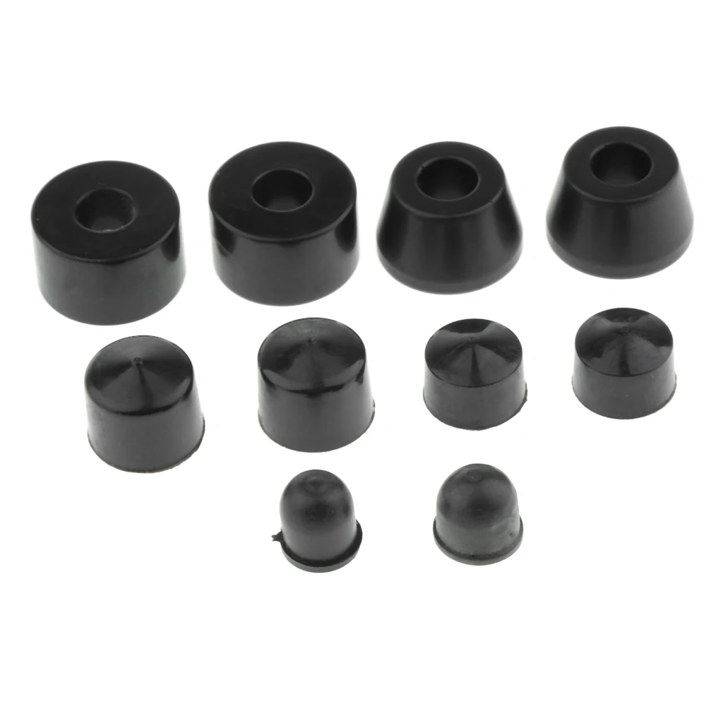 10pcs Lightweight Portable PU Truck Bushings &amp Pivot Cups Set Scooter Accessories for Skateboard Longboard Outdoor Sports | Спорт и