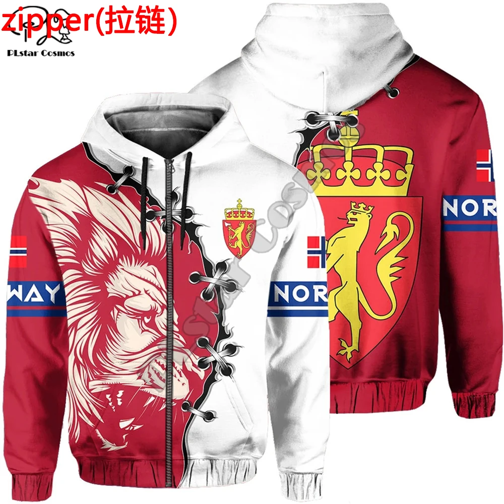 PLstar Cosmos норвежский Лев Флаг Страны племя татуировки 3Dprint мужчины/женщины мужчины