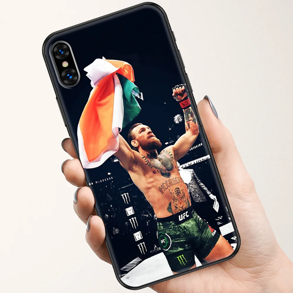 Чехол Conor McGregor для iphone SE 2020 6 6S 7 8 11 12 13 Mini Plus X XS XR Pro Max черный Модный чехол - купить по