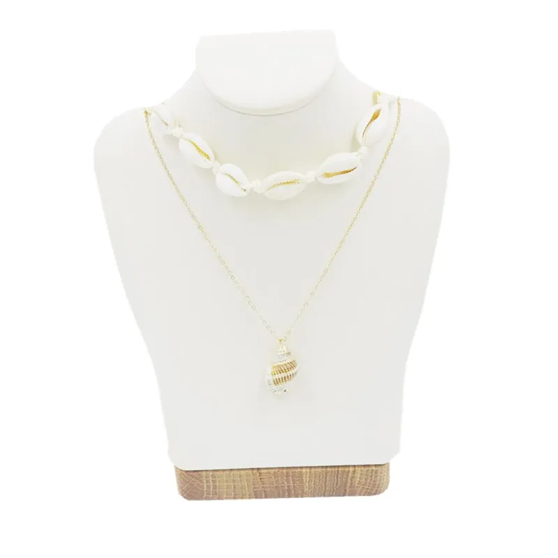 

Layered shell necklace for women summer beach fashionable conch series star is same Birthday gift for girls