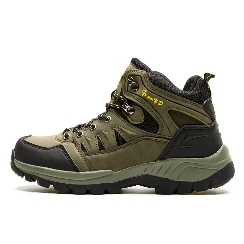 Plus Size 47 Tactical Boots Men Mountain Hiking Shoes Waterproof Outdoor Sports Sneakers Male Wearable Anti-skid Hunting Boots