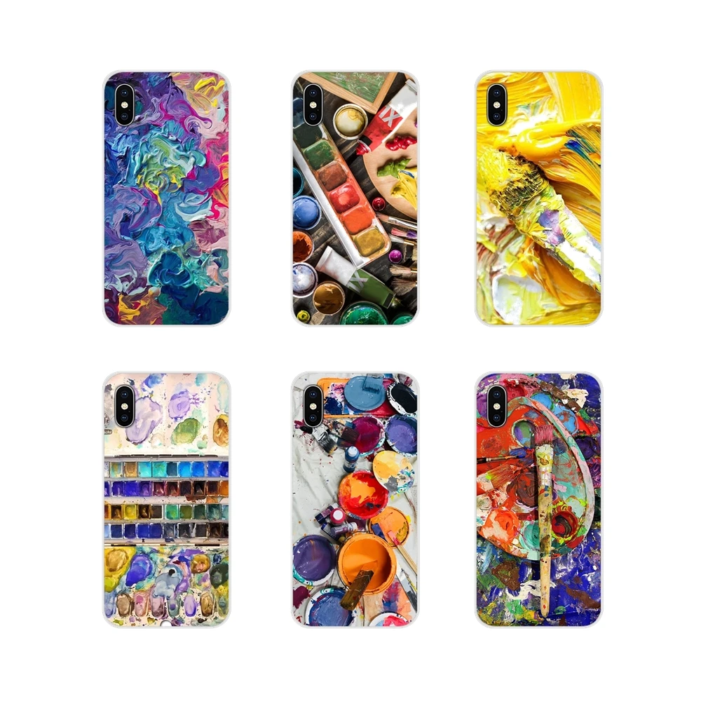 Набор акварельных красок палитра аксессуары чехол для телефона Чехлы Huawei Mate Honor 5X