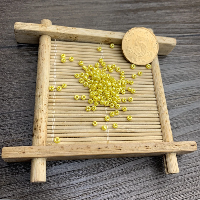 2000 шт очаровательные глазурные бусины непрозрачные стеклянные поставка DIY