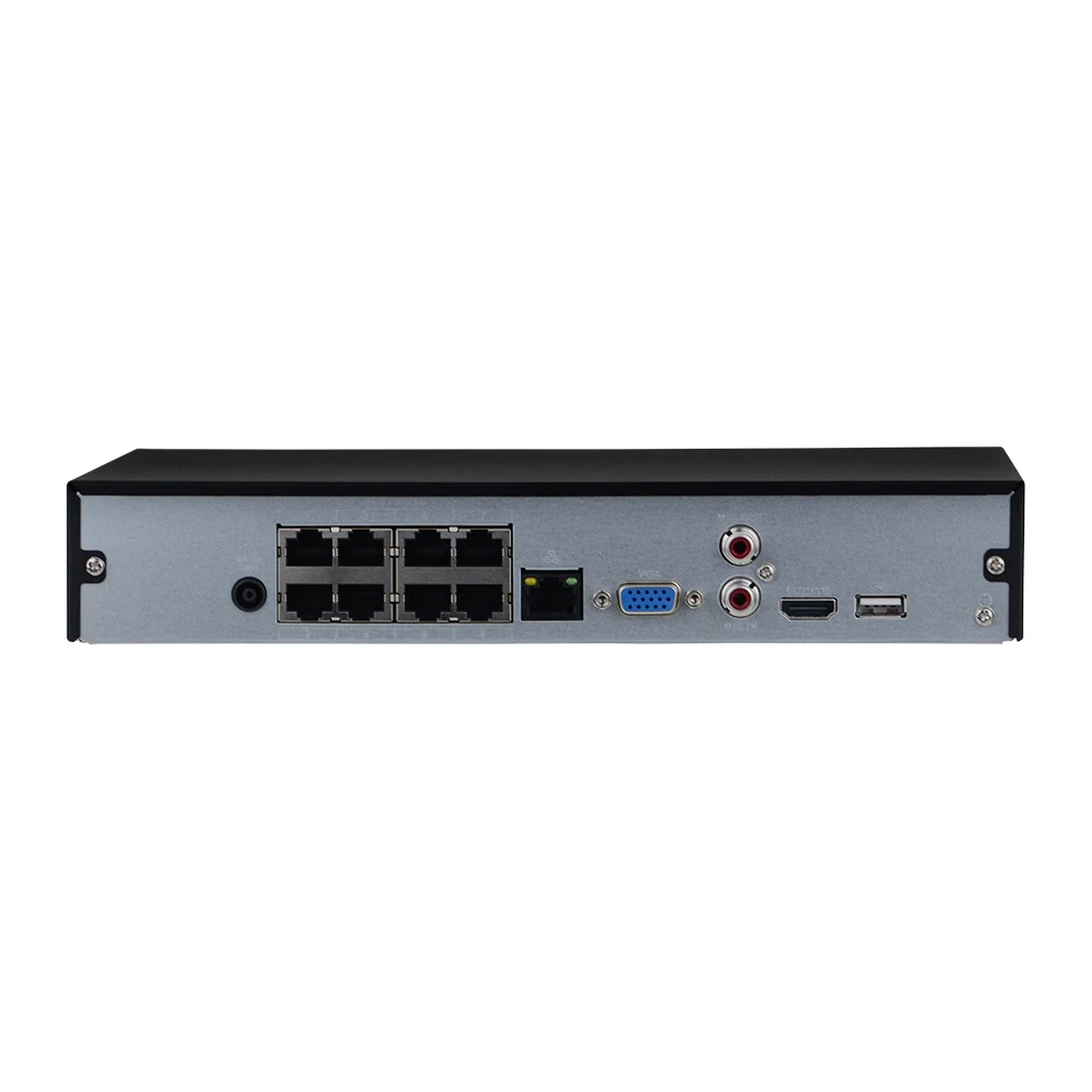 Dahua NVR4208-8P-4KS2 8 каналов 8PoE 4K &amp H.265 Lite сетевой видеорегистратор разрешение для IP