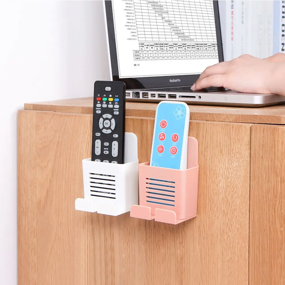 

Multi-function Home Air Conditioner Convenient Mobile Phone Stand Rack Remote Control Wall Mounted Storage Box