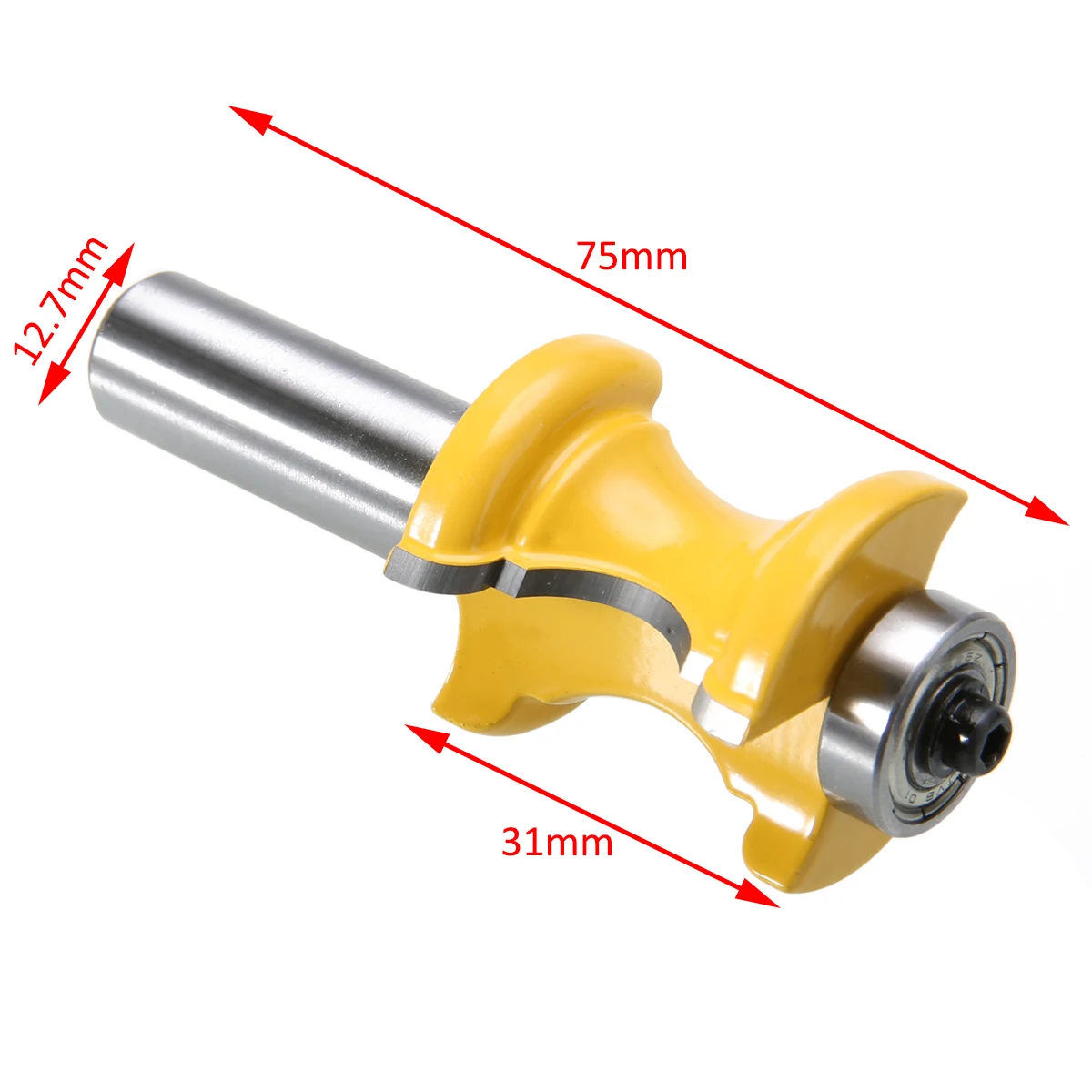 1 шт. фреза из стали Bullnose 1/2 "хвостовик бусинка колонна деревообрабатывающий