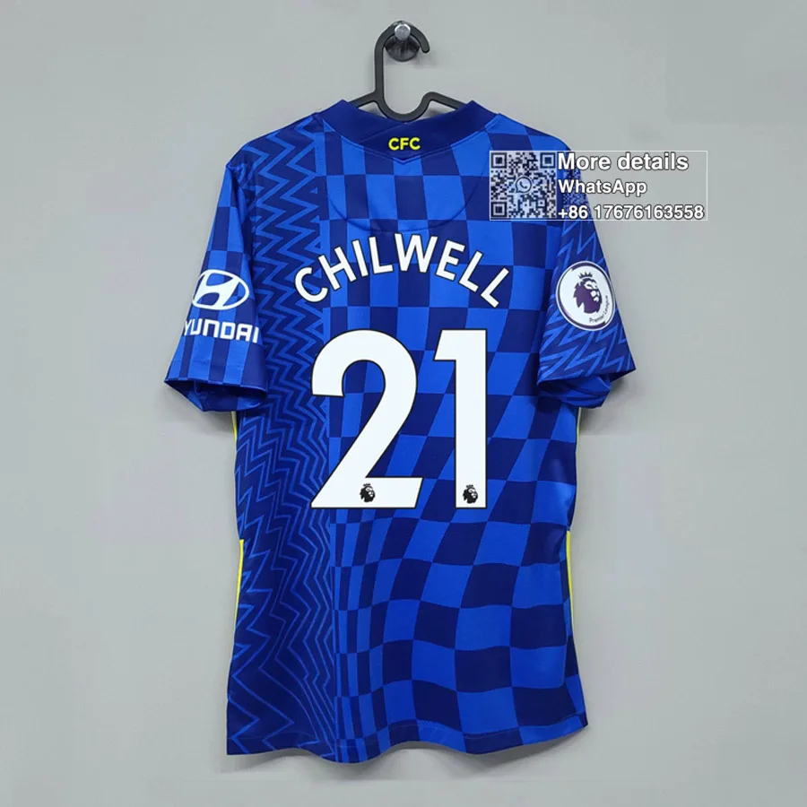 

21-22 custom shirt 2021 Top adult Thai ChelseaES Best quality Top Best sale 2022 Free shipping