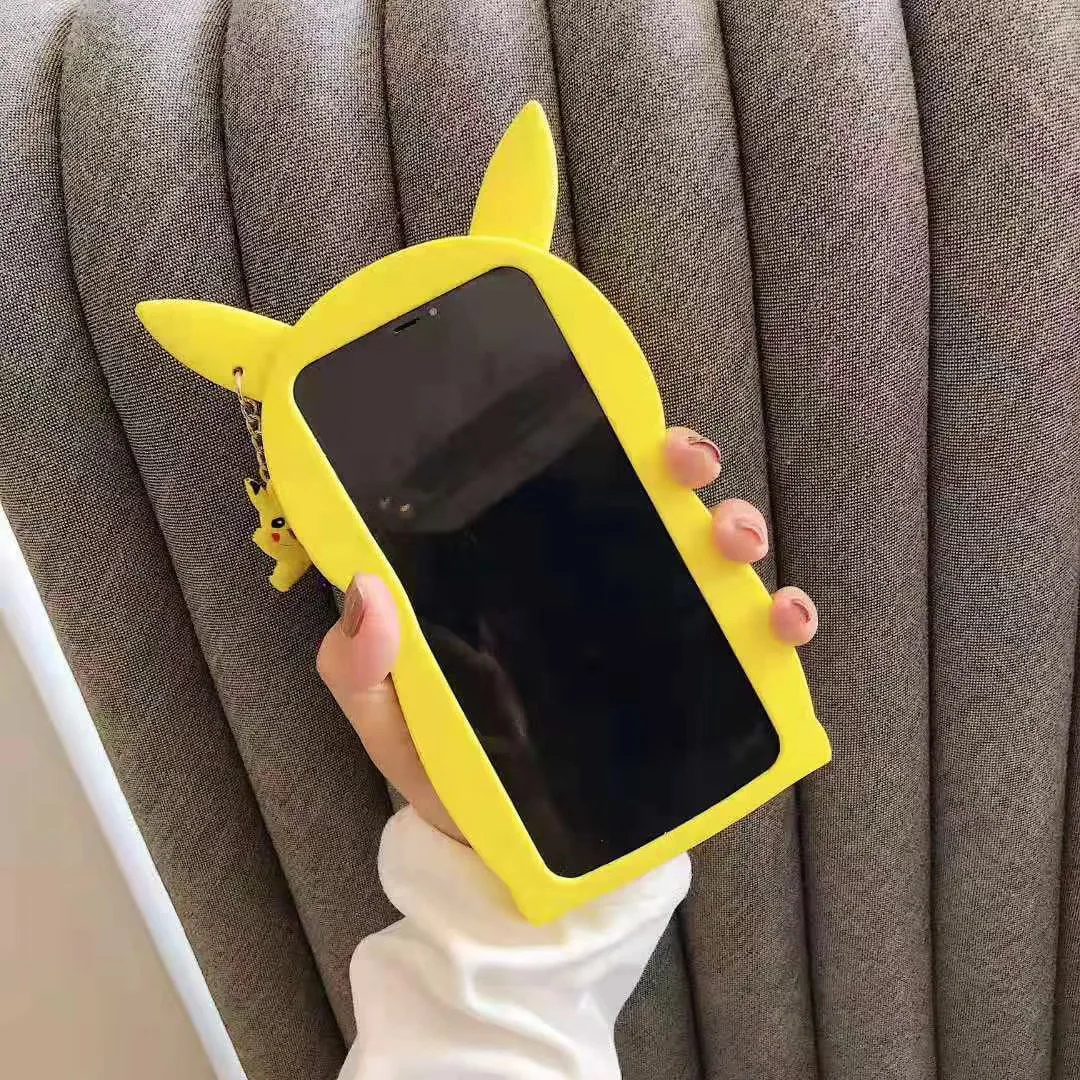 Новый чехол Pokemon для IPhone 11/X/Xs/xs Max/xr/6/6s/6plus/6splus/7/ 8/se2/7plus/8plus/11pro/11pro Max силиконовый