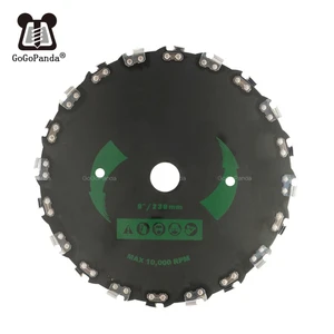 Цепная пила, диск с зубцами для газонокосилки, 9 дюймов, 20 зубьев