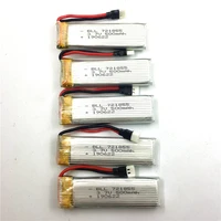 5pcs 3 7v 500mah 30c upgraded battery for wltoys v930 v977 xk k110 rc helicopter spare parts accessories