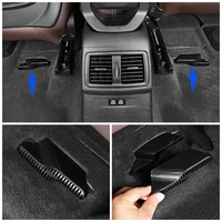 for bmw x1 f48 2014 2020 under seat floor rear ac heater air conditioner duct vent cover grill outlet cover trim