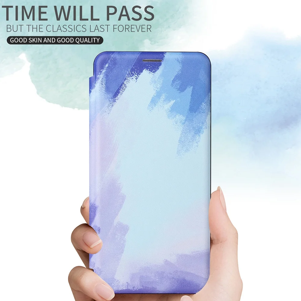 

Luxury Caiyun Skin Leather Case For Samsung A02 A02S A12 A20 A21S A31 A32 Flip Cover Strong Magnetic