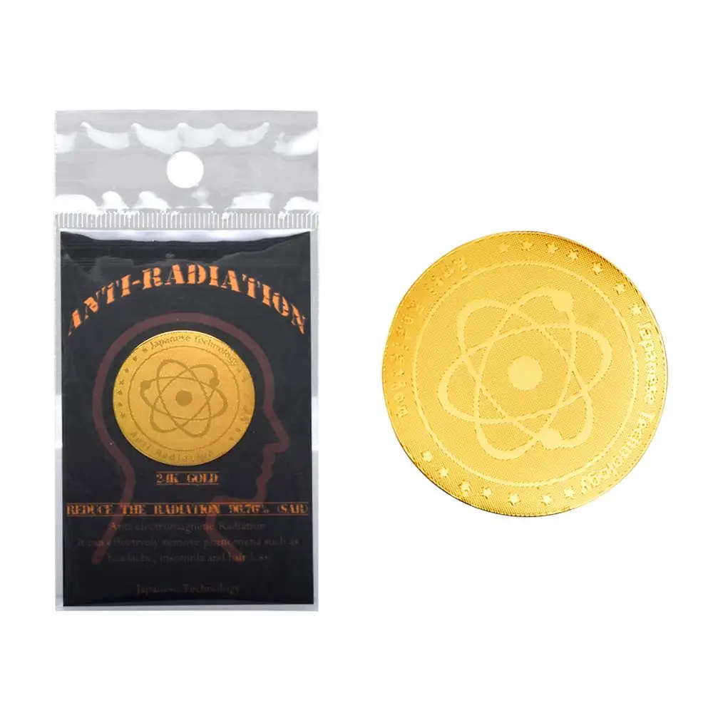 EBUTY3pcs с защитой от ЭМП телефон анти защита Излучения Монитора наклейки скалярной