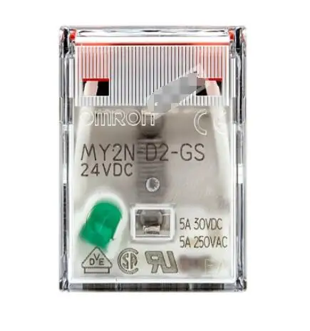 Миниатюрное промежуточное реле MY2N MY2N-D2-GS DC24 от OMZ/C MY2 5126M 24 В постоянного тока | 2NO +