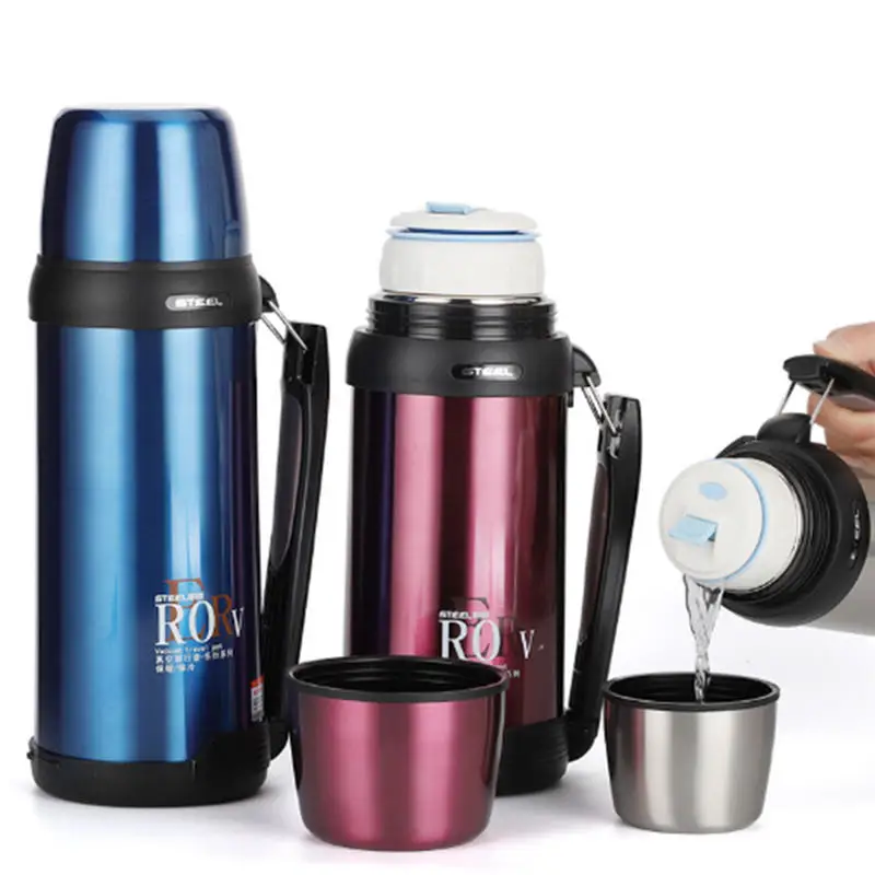 Термос из нержавеющей стали 304 термосы для кофе с горячей водой термос