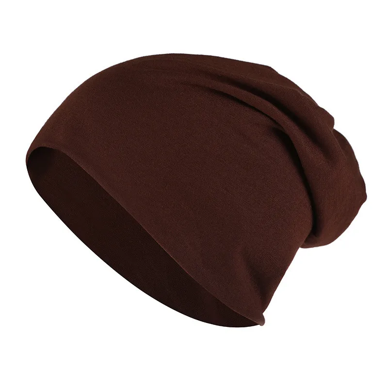 Шапка бини COKK унисекс тонкая шапка в стиле хип хоп мягкая черная для мужчин и - Фото №1
