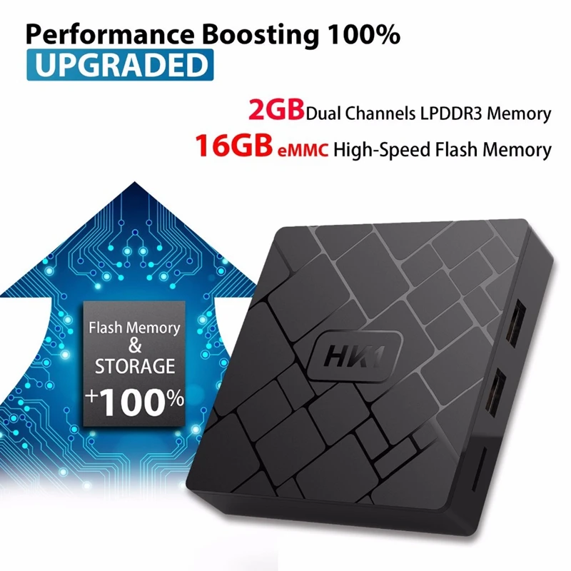 Фото FULL-Hk1 Android 7 1 Smart Tv Box 4K Amlogic S905W 2G Ram 16G Rom телеприставка Wifi медиаплеер ТВ приемник Play FULL-Hk1 Android 7 1 Smart Tv Box 4K Amlogic S905W 2G Ram 16G Rom телеприставка Wifi медиаплеер ТВ приемник Play