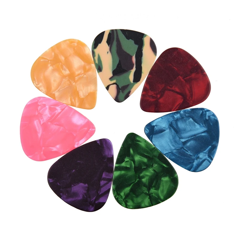 30 X акустическая электрическая гитара выбирает Plectrums 0 71 мм|Детали и аксессуары