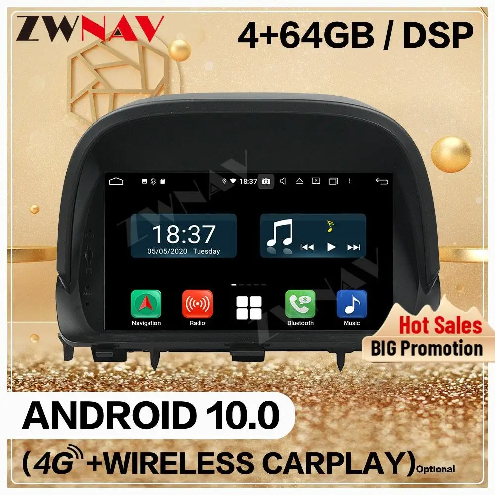 

4+128G Carplay 2 Din For Opel Vauxhall Mokka Buick Encor Android 10 Multimedia Player Audio Radio GPS Navi Head Unit Auto Stereo