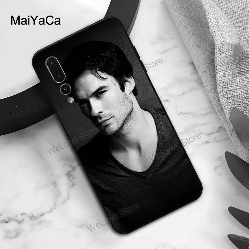 Чехол MaiYaCa Ian Somerhalder для дневников вампира чехол Huawei P Smart 2019 Z P10 P20 Lite P40 P30 Pro Mate 10 30 20 -