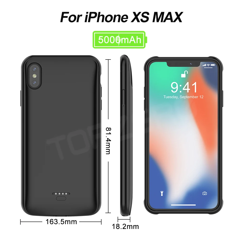 Зарядное устройство чехол для iPhone 5 5S SE 6 6S 7 8 Plus X XS XR XS MAX 11 Pro MAX Универсальное портативное зарядное устройство чехол