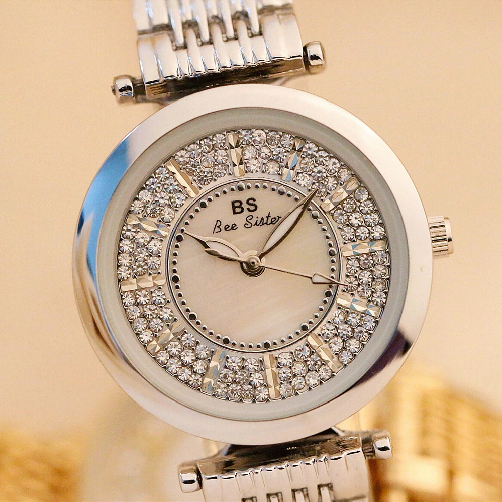 

Gold Silver Women Diamond Watch Luxury Brand Simple Quartz Lady Waterproof Wristwatch Female Fashion Casual Watches reloj mujer