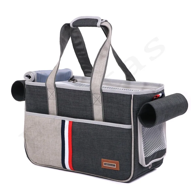

Fahshion Breathable Mesh Pet Bag Big Space Cat Carrier for Out Walking Dog Bag Portable Cat Handbag Pet Carrier Bags