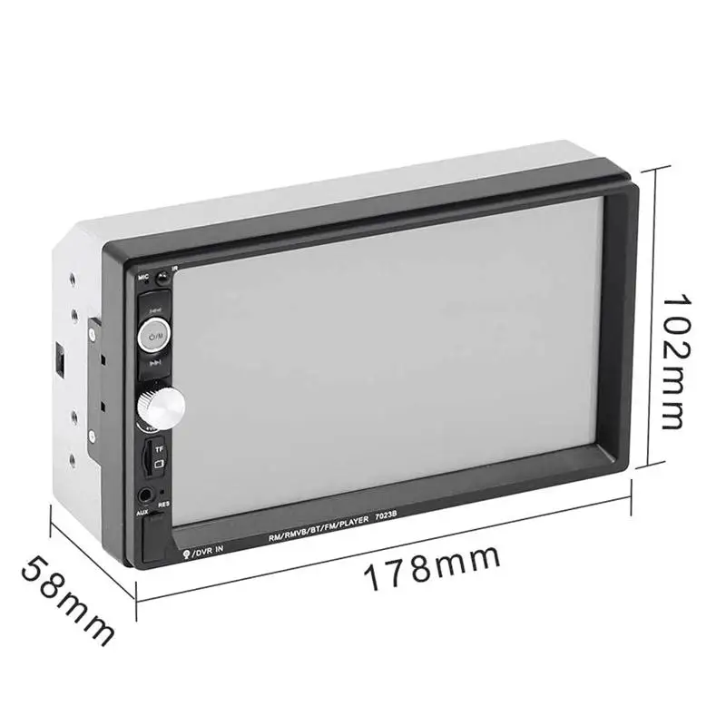 

1 Set Useful Car Mounted MP5 Player Car Music Player Professional Car Radio