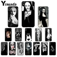 yinuoda sister nun sexy girl smoke high quality phone case for iphone 6s 6plus 7 7plus 8 8plus x xs max 5 5s xr