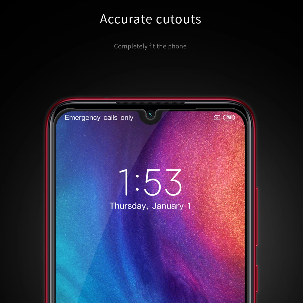 Redmi Note 7 стекло NILLKIN XD CP+ MAX полное покрытие для Xiaomi Redmi Note 7 Pro 7S закаленное стекло защита экрана