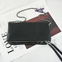 diamond wing decorated crossbody bags for women pu leather luxury designer handbag foldable soft leather chain shoulder bag