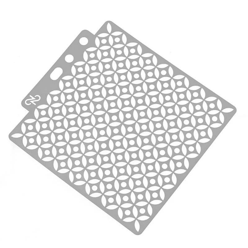 

9pcs/set Heart Airbrush Painting Stencil DIY Scrapbooking Album Craft Reusable 87HB