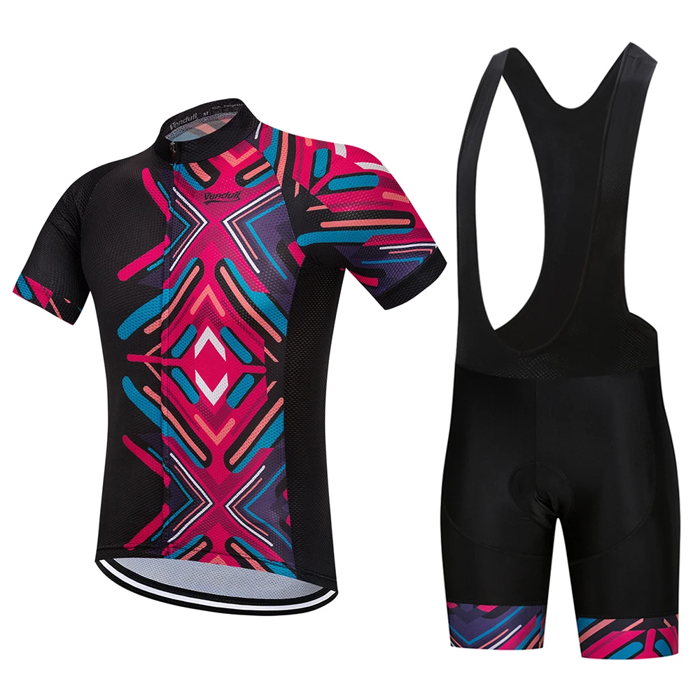 

Cycling Sets Bike uniform Summer Cycling Jersey Set Road Bicycle Jerseys MTB Bicycle Wear Breathable Cycling Clothing New 2021